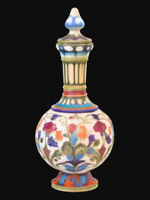3D model for Vintage Ornate Perfume Bottle