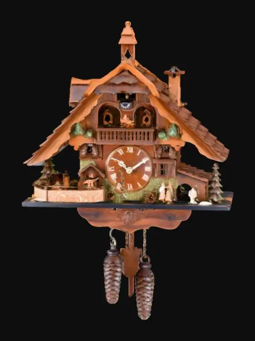 3D model for Cuckoo Chalet Clock