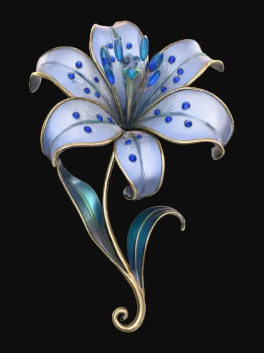 3D model for Jewel Blossom