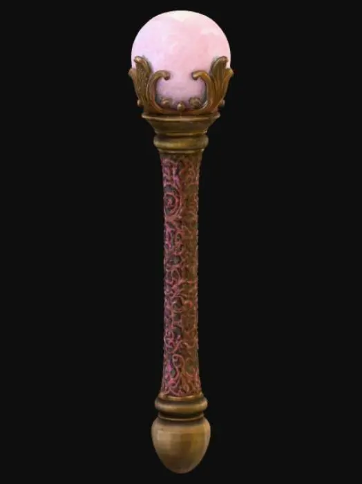 3D model for Mystic Scepter