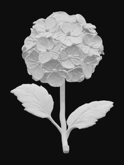 3D model for Blue Enamel Blossom