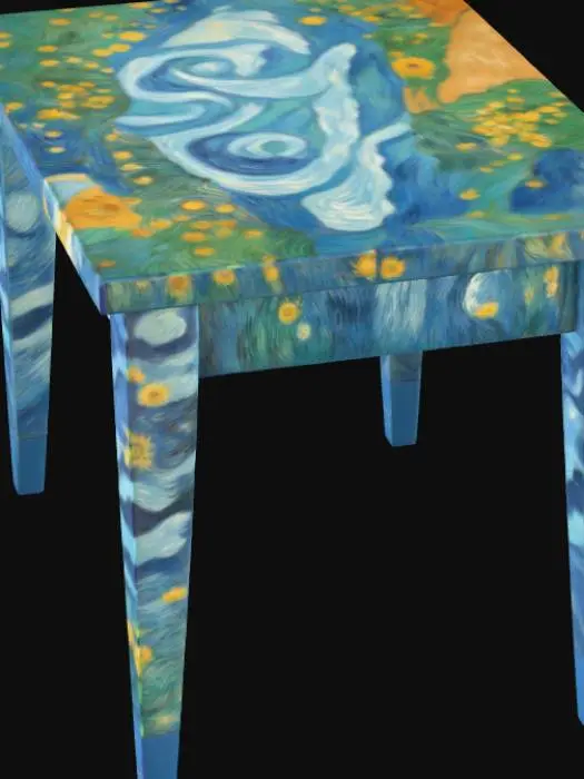 3D model for Starry Night Table