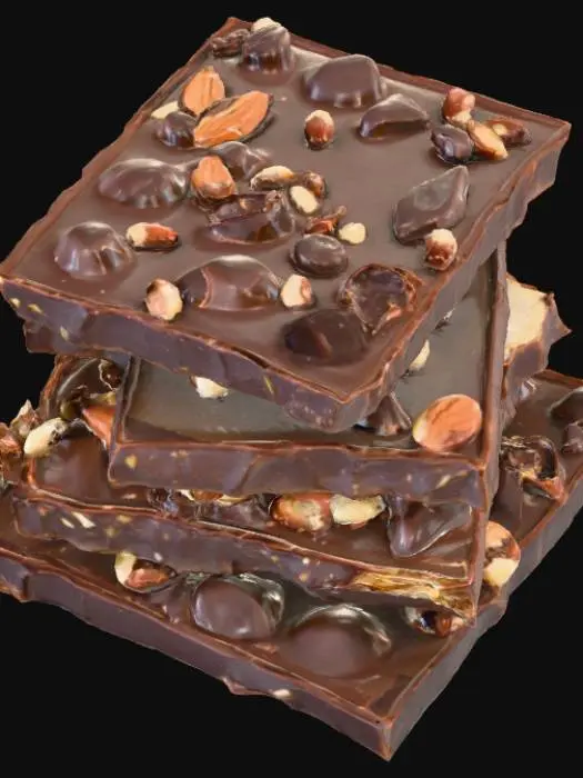 3D model for Nutty Chocolate Delight, #food#