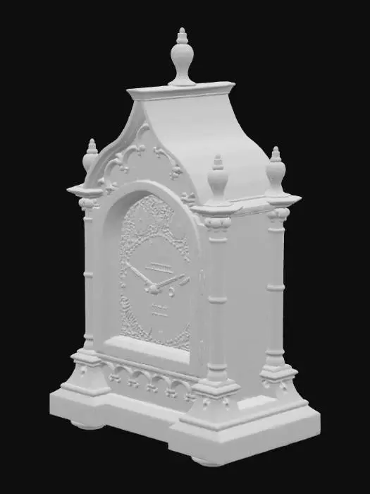 3D model for Ornate Antique Mantel Clock