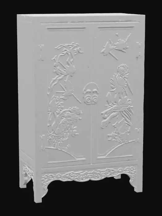 3D model for Floral Harmony Cabinet