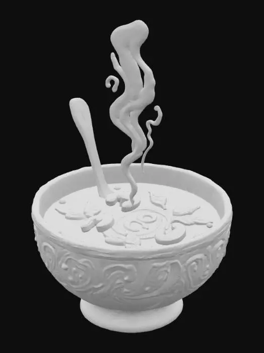 3D model for Mushroom Elixir, #food#