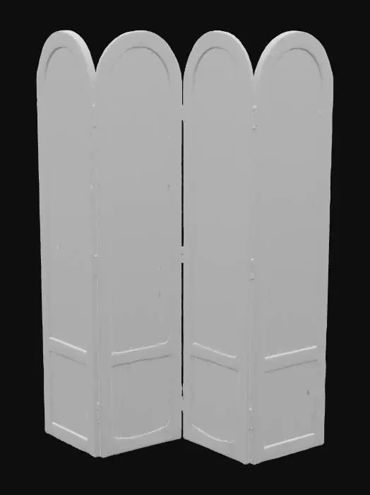 3D model for Serene Aviary Screen