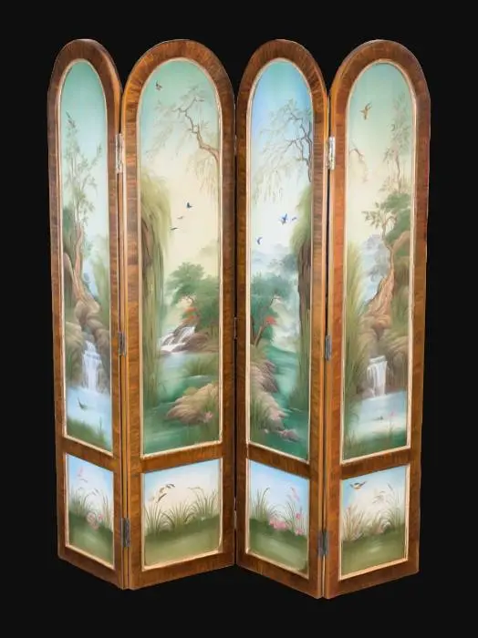 3D model for Serene Aviary Screen