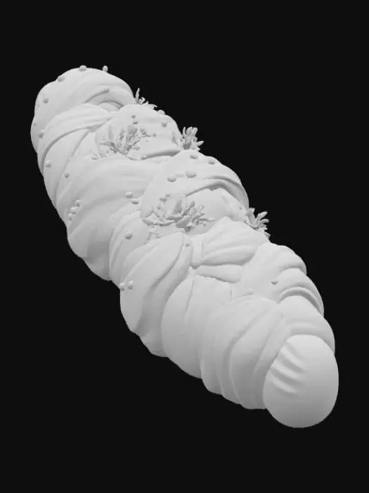 3D model for Artisan Bread Delight, #food#