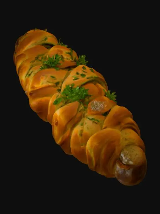 3D model for Artisan Bread Delight, #food#