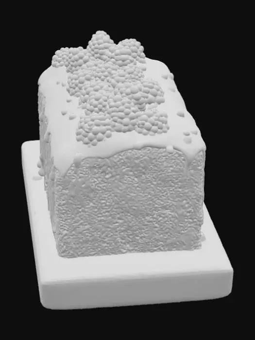 3D model for Chocolate Berry Delight, #food#