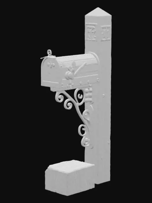 3D model for Rustic Mailbox Dreams