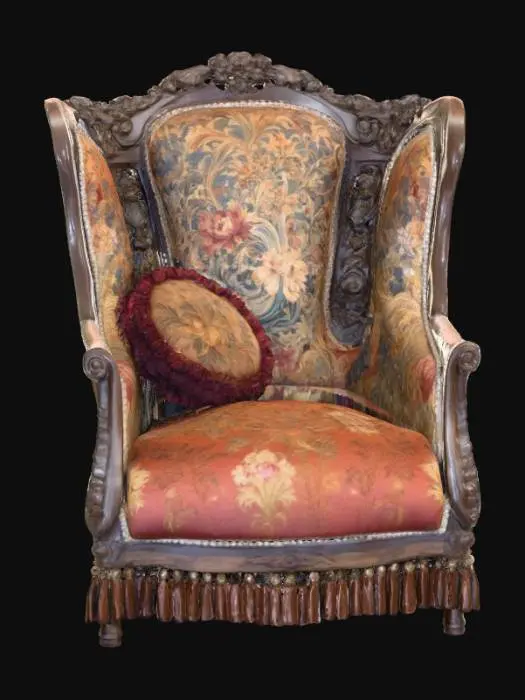 3D model for Regal Tapestry Chair