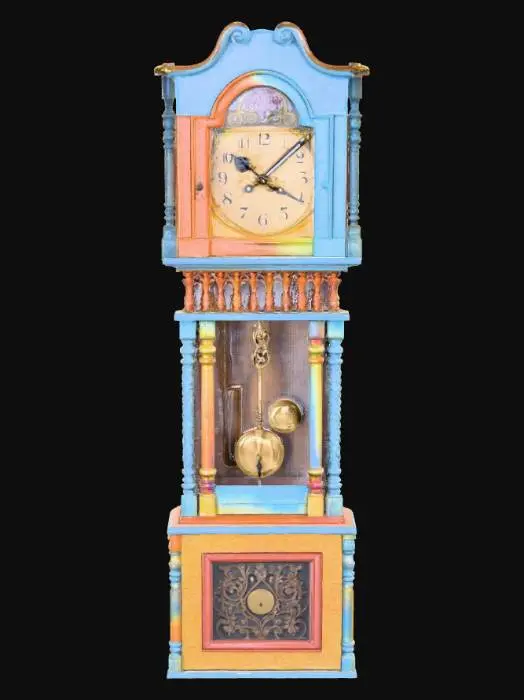 3D model for Colorful Cottage Clock