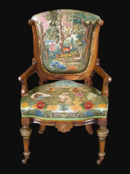 3D model for Fairytale Tapestry Chair