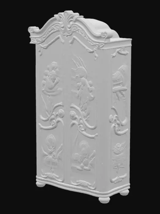 3D model for Alice's Cabinet