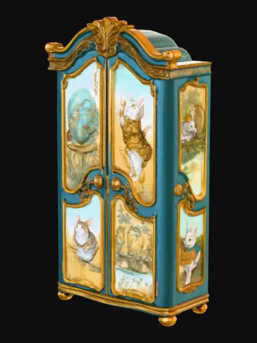 3D model for Alice's Cabinet