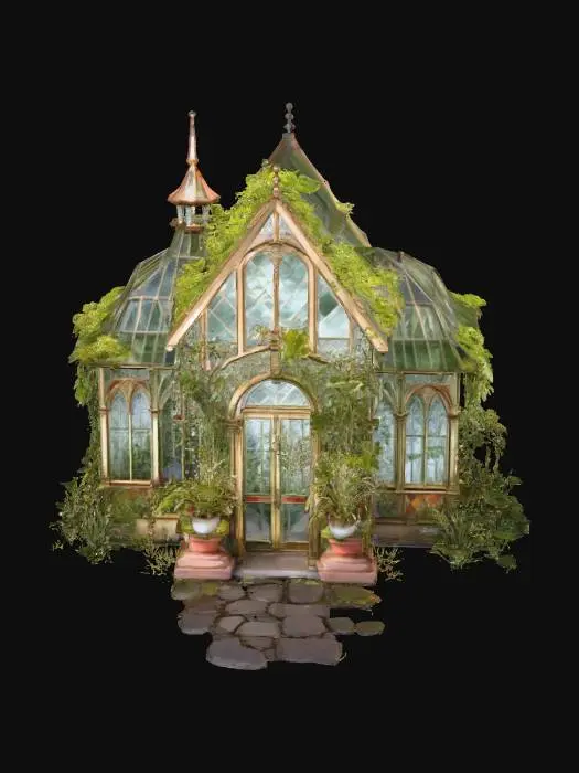 3D model for Enchanted Greenhouse