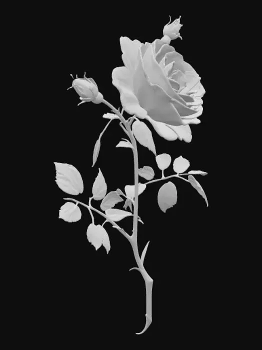 3D model for Blossoming Serenity