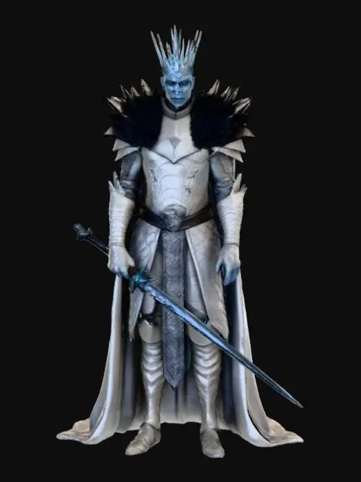 3D model for The night king as featured in game of thrones , #villain#