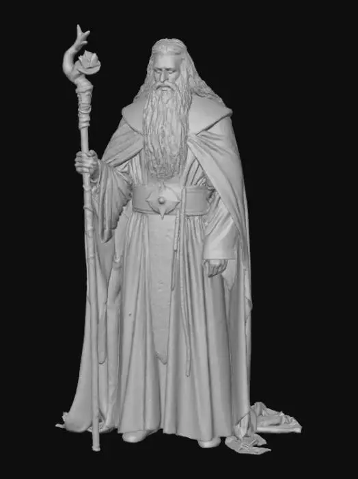 3D model for Saruman , #villain#