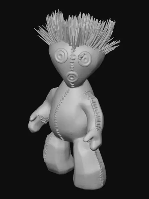 3D model for Patchwork Plushie, #Halloween2025#