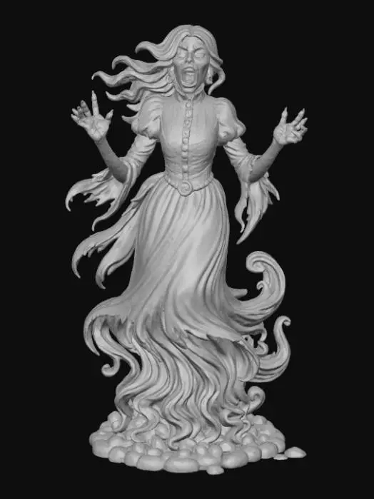 3D model for Moonlit Scream, #Halloween2025#