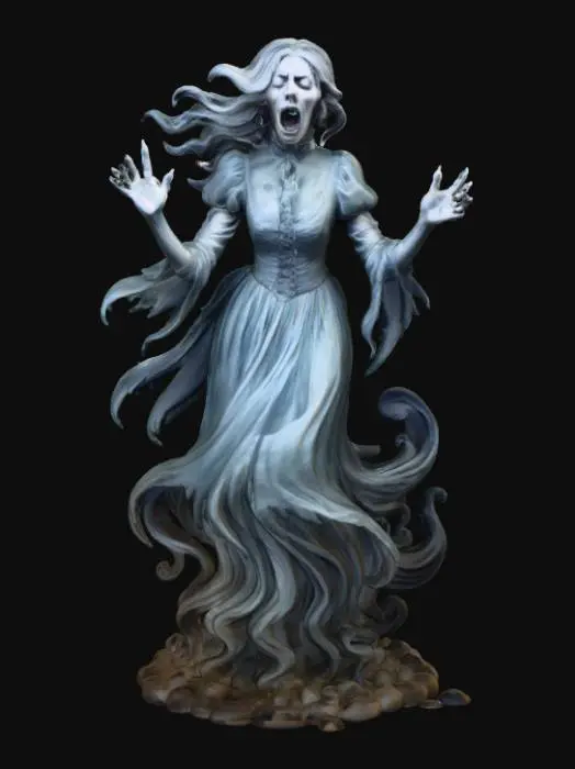 3D model for Moonlit Scream, #Halloween2025#