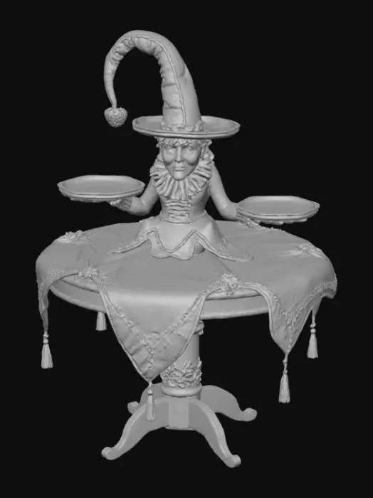 3D model for Wicked Centerpiece, #Halloween2025#