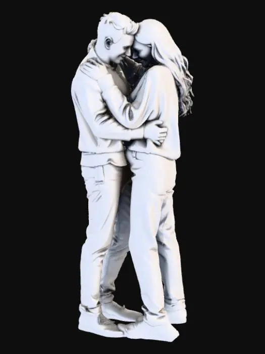 3D model for A loving hug