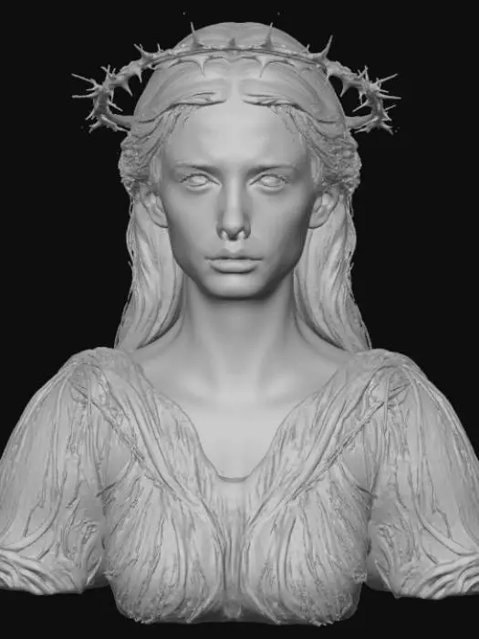 3D model for Thorned Sorrow, #Halloween2025#