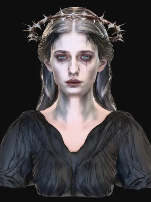 3D model for Thorned Sorrow, #Halloween2025#