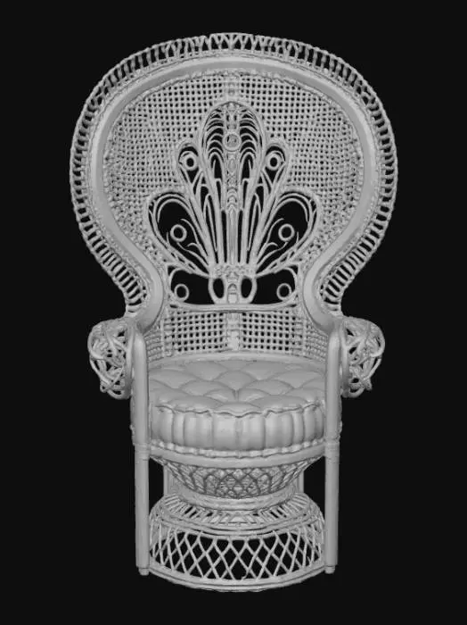 3D model for Peacock Chair