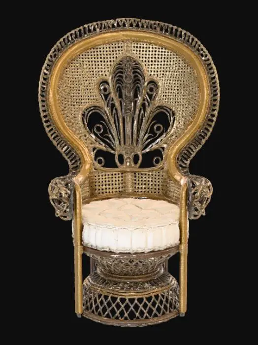 3D model for Peacock Chair