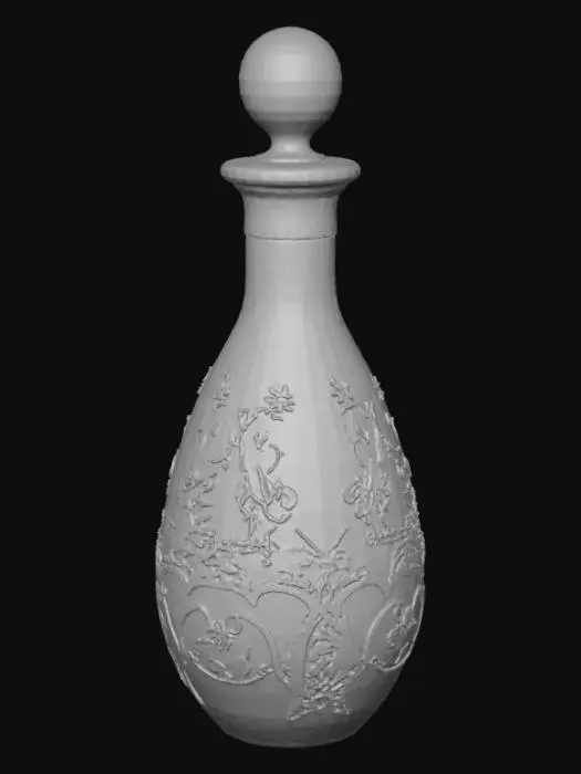 3D model for A lalique perfume bottle