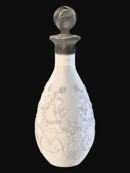 3D model for A lalique perfume bottle