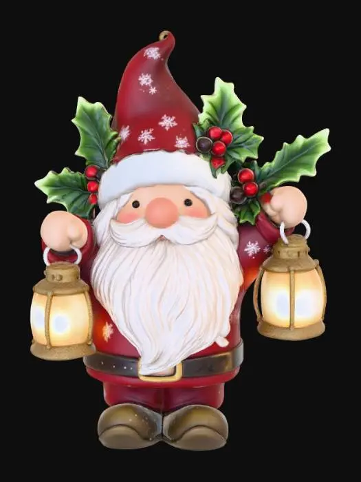 3D model for Santa Gnome Ornament, #Christmas2025#