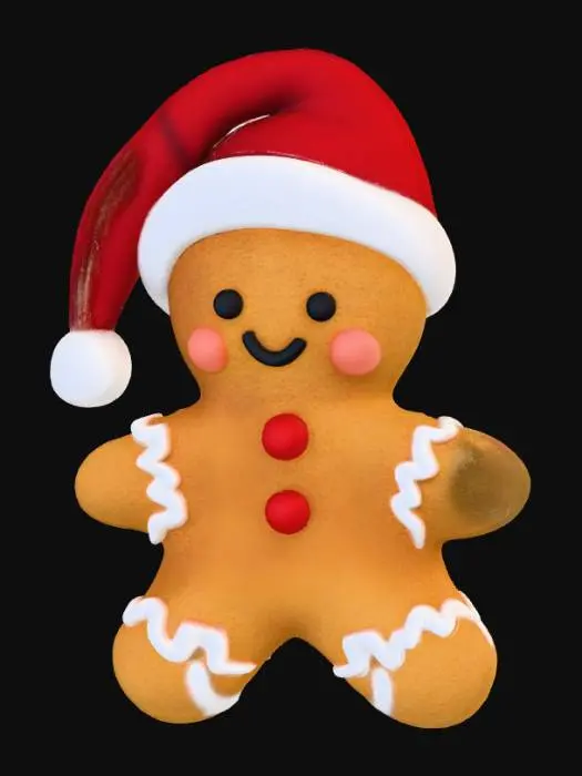 3D model for Gingerbread Joy, #Christmas2025#