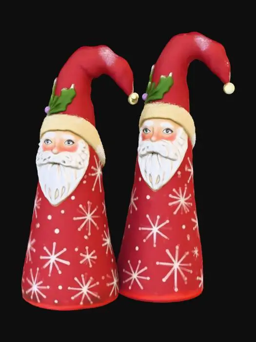 3D model for Santa Cone Figures, #Christmas2025#