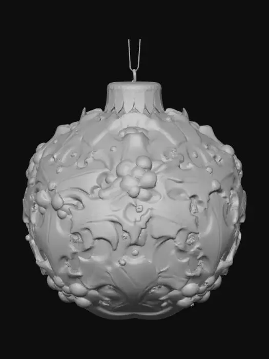 3D model for Holly Jolly Ornament, #Christmas2025#