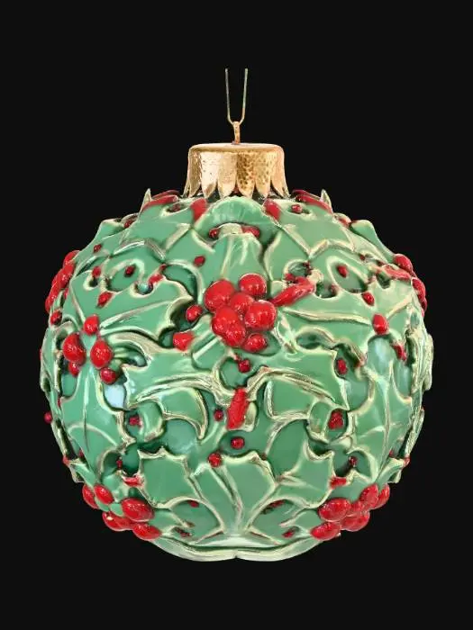 3D model for Holly Jolly Ornament, #Christmas2025#