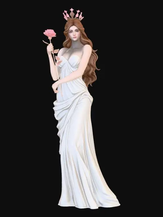3D model for The greek goddess Aphrodite