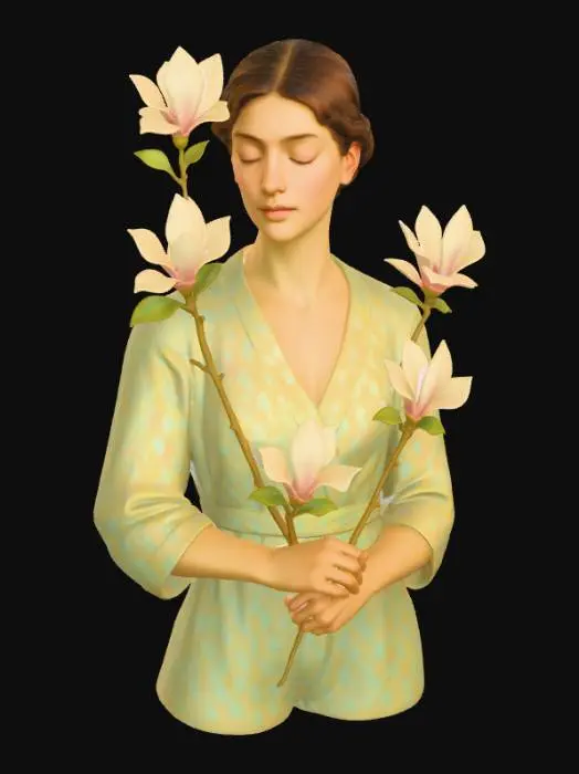 3D model for Magnolia Embrace