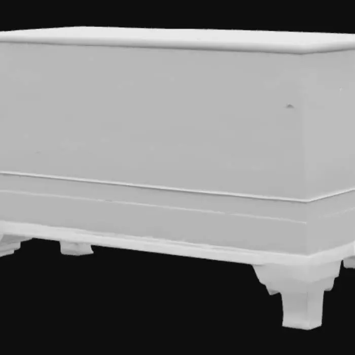 3D model for Pennsylvania Dutch Hope Chest