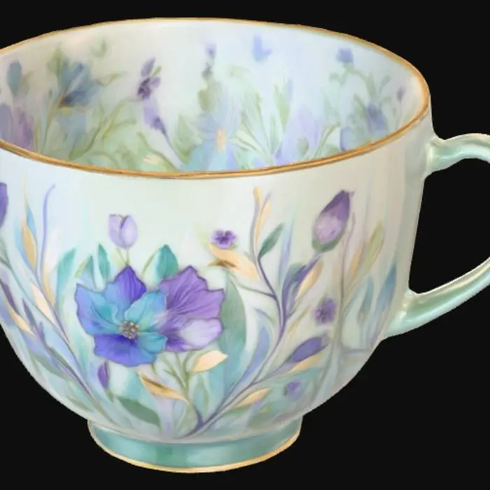 3D model for Floral Radiance Cup