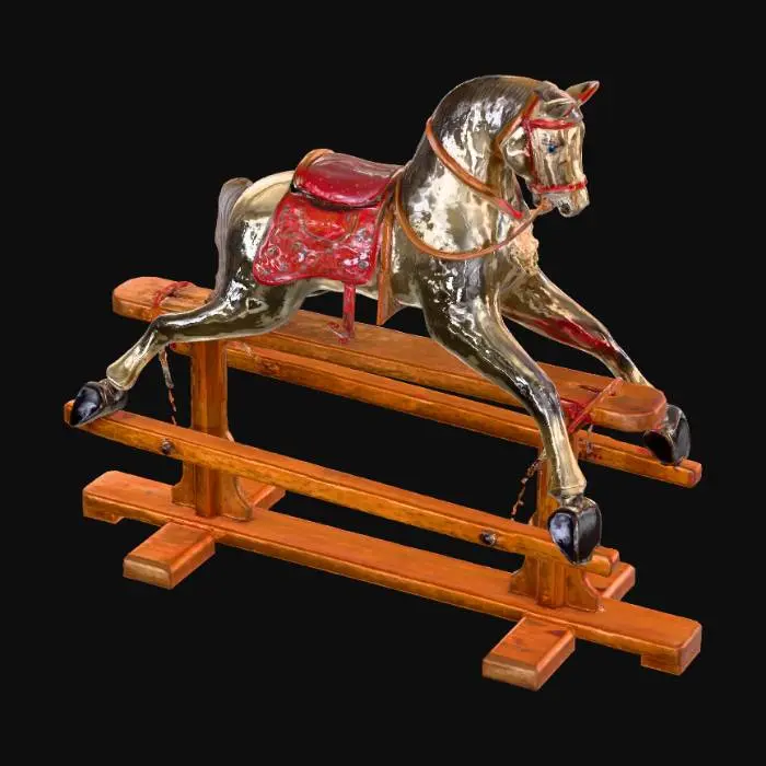 3D model for Vintage Rocking Horse
