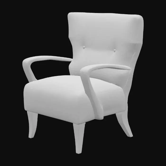 3D model for Floral Street Chair