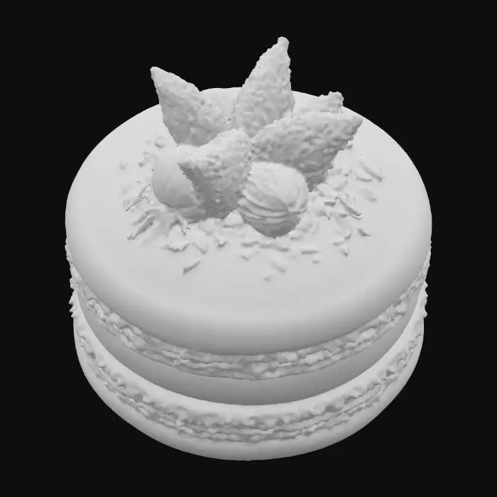 3D model for Matcha Delight, #food#