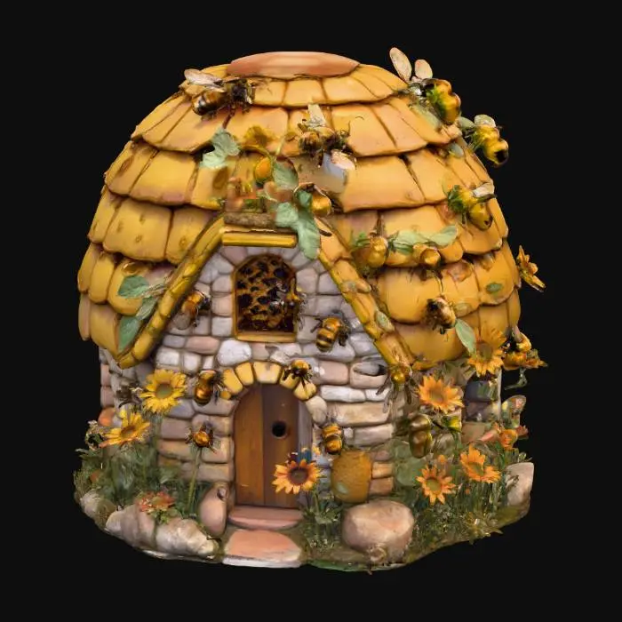 3D model for Bee Cottage