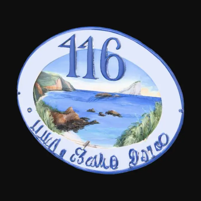 3D model for Seaside House Number